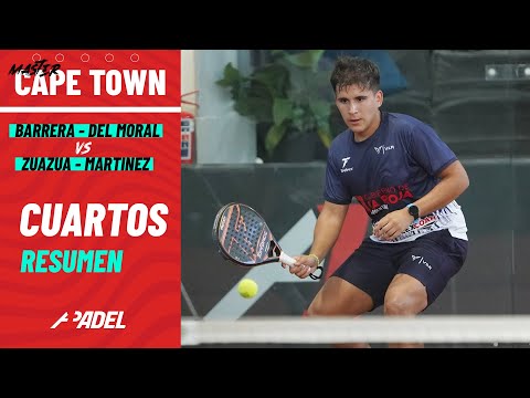 Highlights BARRERA - DEL MORAL vs ZUAZUA - MARTINEZ | PaySpace Cape Town Master A1 Padel 2023