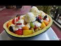 Ice Cream Fruit Salad!🍨🍇