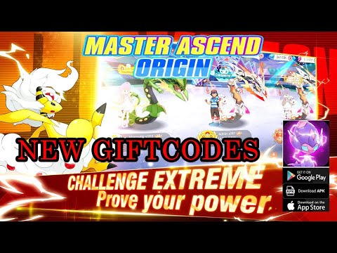 Master Ascend Origin New Giftcodes - Pokemon RPG Android iOS | Master Ascend Origin Gift Codes