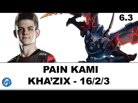 Pain Kami - Kha'zix vs Twisted Fate - BR Ranked