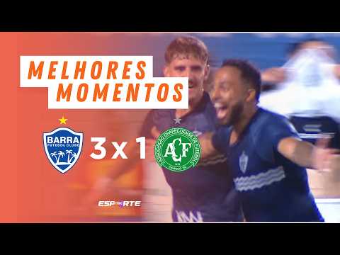 HIGHLIGHTS OF BARRA VS. CHAPECOENSE | 2026 CATARINENSE CHAMPIONSHIP FINAL - FIRST LEG