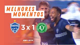 MELHORES MOMENTOS BARRA X CHAPECOENSE | FINAL CAMPEONATO CATARINENSE 2026 JOGO DE IDA