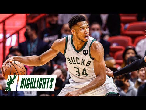 Highlights: Bucks 104 - Heat 113 | 12.8.21