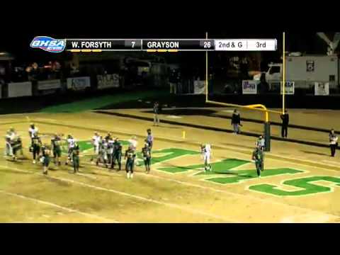Robert Nkemdiche | Highlight 4th Running TD | Grayson High School