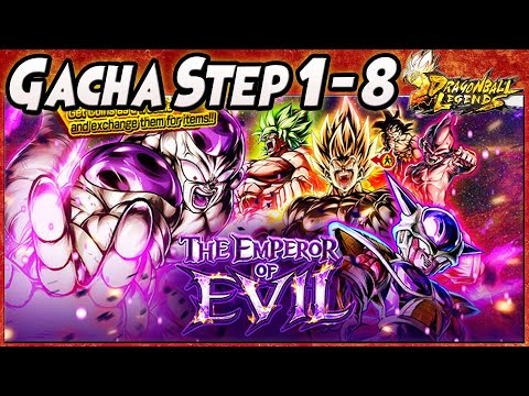 GACHA STEP 1-8 New LF FRIEZA FINAL FORM "FULL POWER" - DragonBall Legends