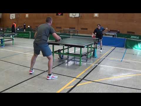 Reiss TV 48Erlangen vs Hartig mehrf  DEUTSCHER MEISTER Handicap TT 20220702 Table Tennis Nuernberg K