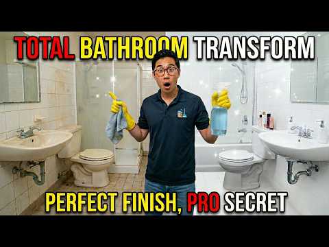 $3 Cleans Your Entire Bathroom PERMANENTLY — Cleaning Industry Charges $80 Per Visit For This