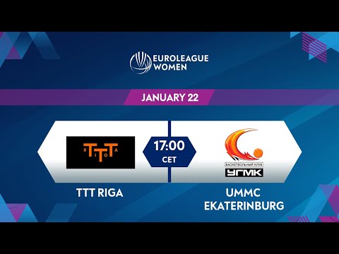 TTT Riga v UMMC Ekaterinburg | Full Game - EuroLeague Women 2020-21