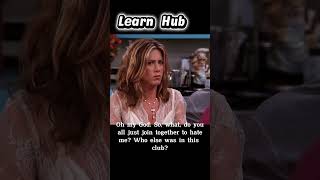 🎬 Learn English with FRIENDS 😂 | The "I Hate Rachel Green Club" Scene
