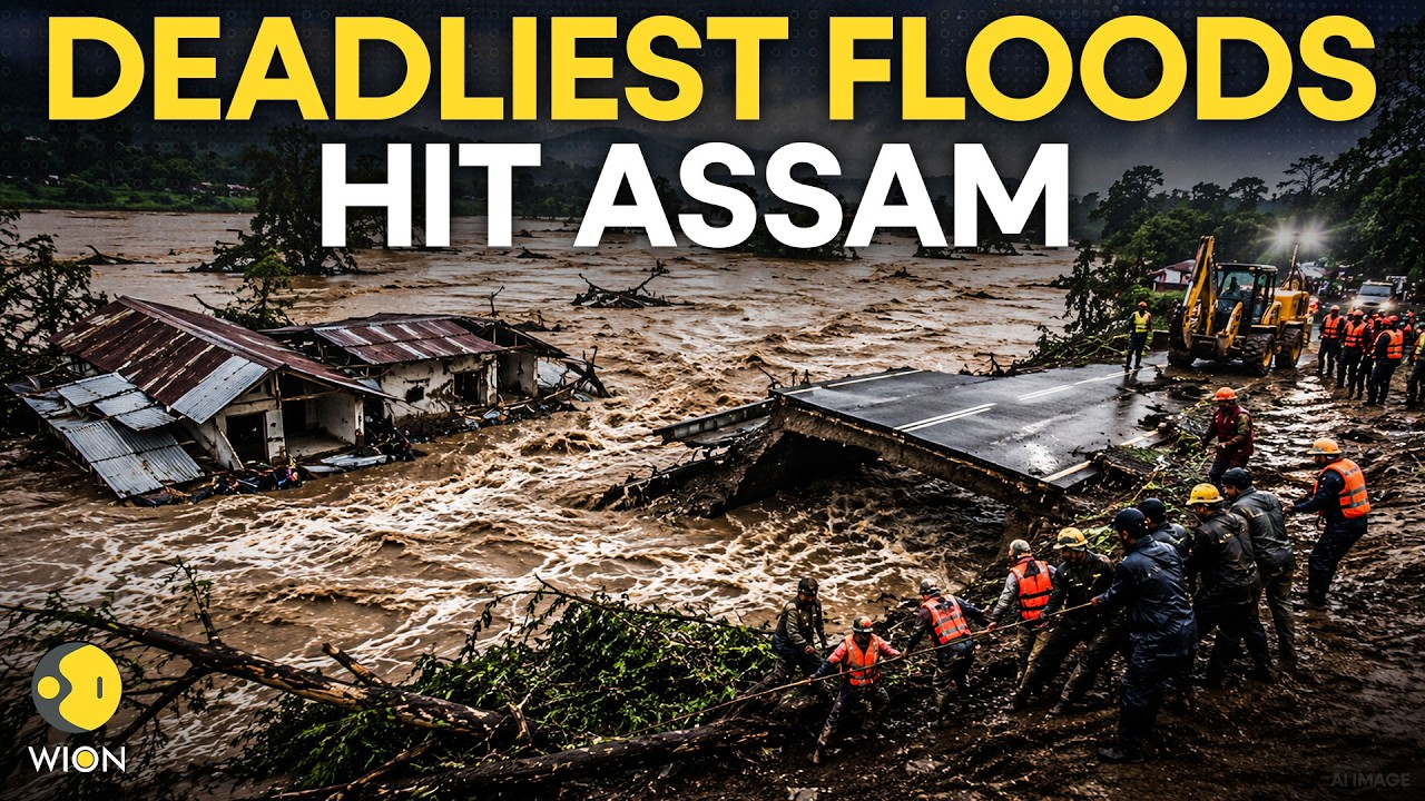 Assam Floods: Deadly Flash Floods Leave A Trail Of Death & Destruction, 1.3 Lakh Affected |Originals