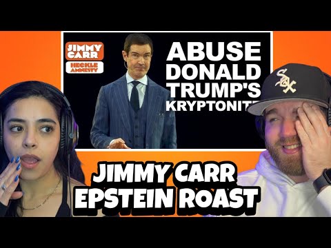 Jimmy Carr Crowd Work: Greenland, Trump and the Epstein Scandal | ROAST Reaction