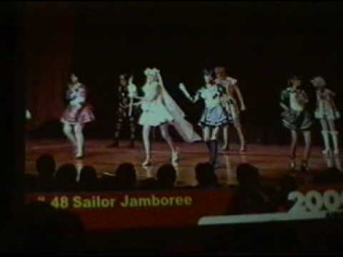 Sailor JAM-Boree - Solar Miracle Make Up! Anime Expo 2000 Masquerade (Different Angle)