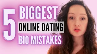 RATING YOUR ONLINE DATING PROFILE BIO / 5 BIGGEST ONLINE DATING MISTAKES TO AVOID