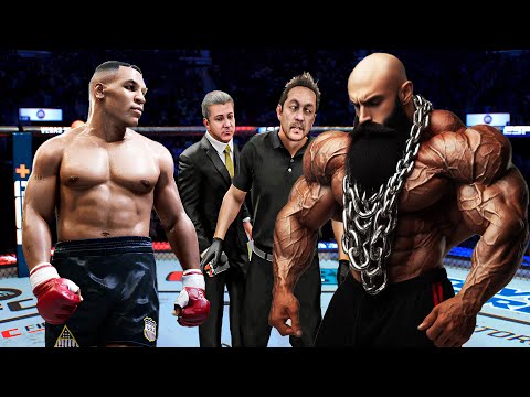 Mike Tyson vs. Bearded Strongman (EA Sports UFC 5)