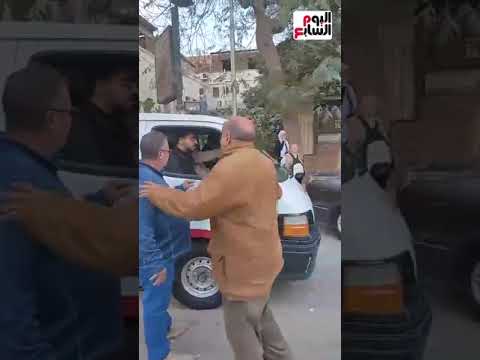 تشييع جثمان شيخ الصحفيين بعد أداء صلاة الجنازة بمسجد مصطفى محمود