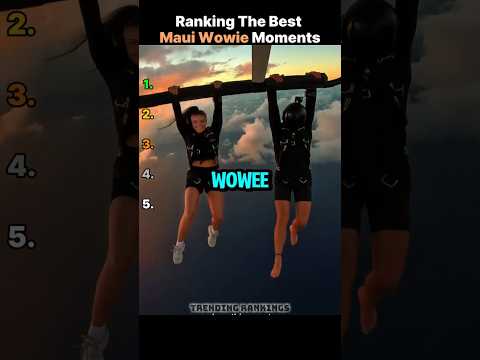 Ranking the Best Maui Wowie Hang Challenge Moments 🔥 #challenge #tiktoktrend #shorts #mauiwowietrend