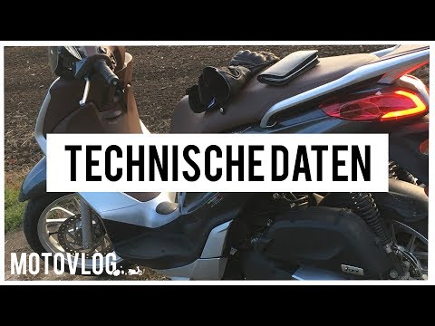 Piaggio Medley 125ccm - Technische Daten & Erfahrungen  │MOTOVLOG #05