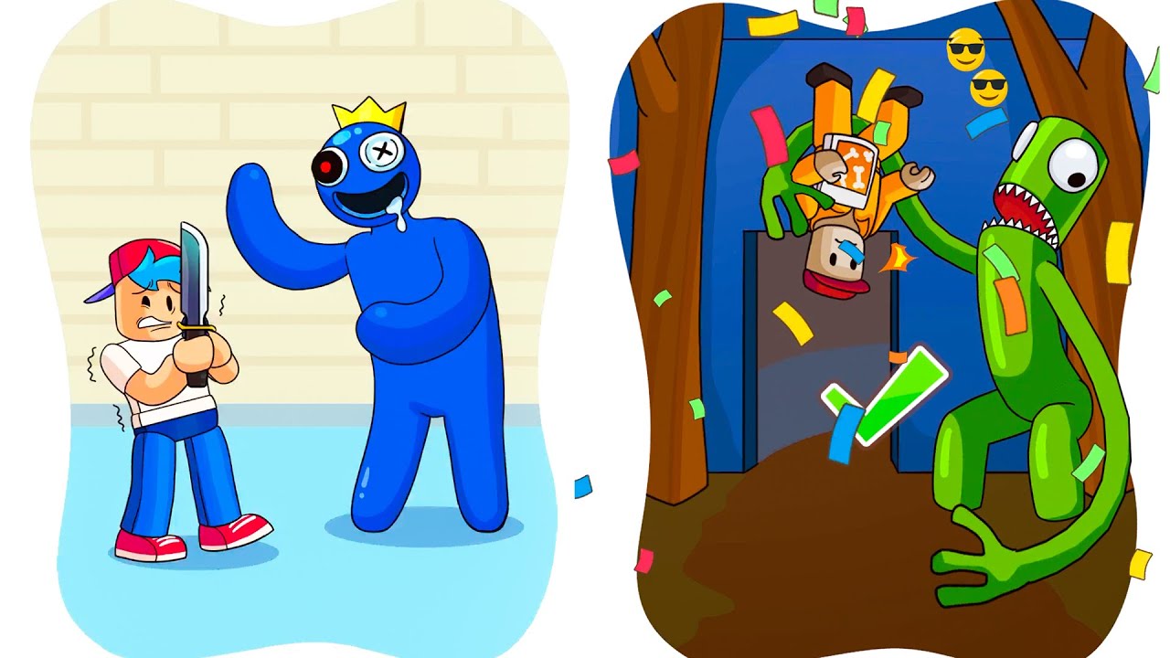 Rainbow DOP - Delete One Part GamePlay - iOS, Android Part 1