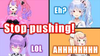 Towa Can't Stop Laughing At Chaotic Collab With Pekora, Vivi, And Nene【Hololive】