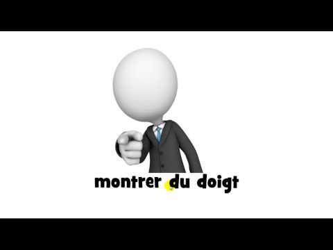 Learn French with a stickman #Verbs and expressions #M