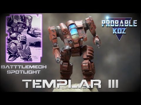 BattleTech BattleMech Spotlight - Templar III