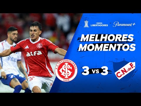 INTERNACIONAL 3 X 3 NACIONAL - CONMEBOL LIBERTADORES 2025 | Paramount Plus Brasil