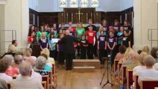 Pendle youth choir sings Sweet Peace (The Jerry Gray song)