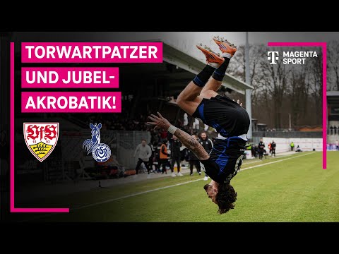 VfB Stuttgart II – MSV Duisburg, Highlights mit Live-Kommentar | 3. Liga | MAGENTA SPORT