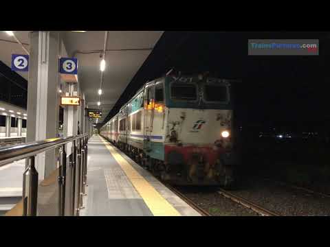 E656 074 e Intercity 727 da Roma Termini