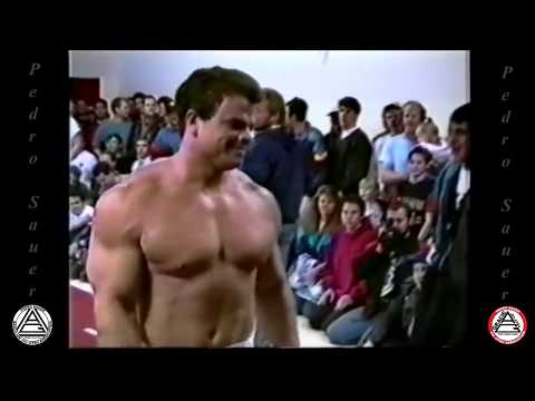 BJJ Legend Pedro Sauer vs  Bodybuilder Lance Bachelor