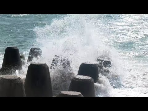Wellenbrecher in Hörnum auf Sylt