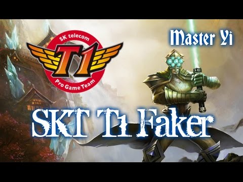 SKT T1 Faker Master Yi QUADRA KILL! vs EDG koro1 Vladimir MID - LOL Korean SoloQ Patch 5.12