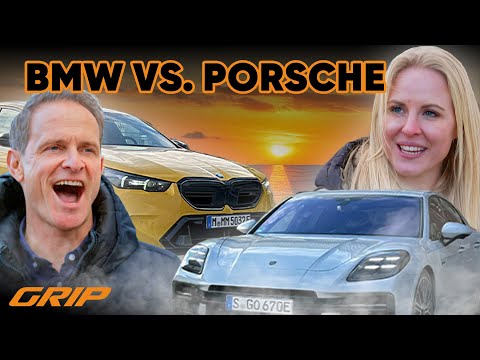 BMW M5 vs. Porsche Panamera Turbo S E-Hybrid ⚡Wer regiert die PS-Hybrid-Liga? 👑 | GRIP