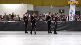 preview picture of video 'Démonstration de patinage artistique du Poiré sur Vie (VRM 2012) - 2e groupe'