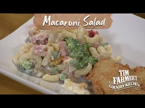 EASY Loaded Macaroni Salad Recipe
