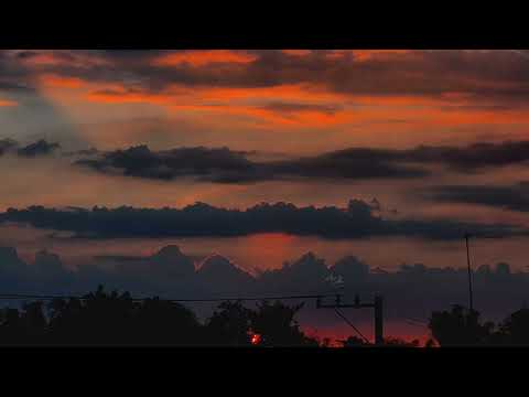 NATURE 007 ┃ Crepuscular Rays ┃ 4K Sunset Hyperlapse / Timelapse 031322