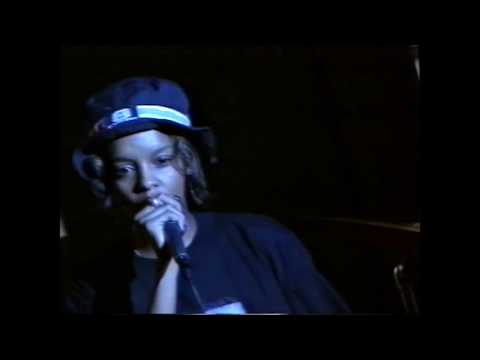 Rah Digga, Q-Tip, Royal Flush @ Lyricist Lounge, 1997 - Wordcup, German TV