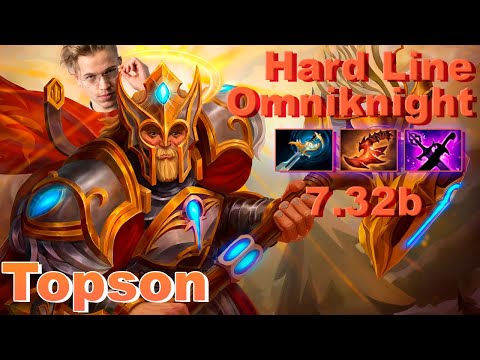 Topson - Omniknight Hard - New meta 7.32b?