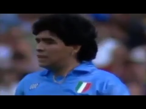 Napoli vs Milan FULL MATCH (Serie A 1990-1991)