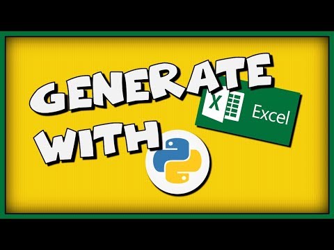 Python and Excel programming with OpenPyXL