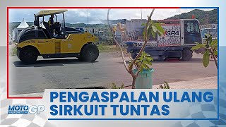 Pengaspalan Ulang Sirkuit Mandalika Telah Tuntas, Lintasan Balap Tinggal Dibersihkan