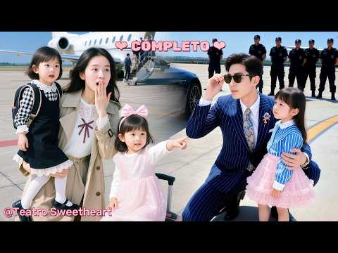 💕El CEO se quedó atónito al ver a la conocida chica con dos niños, ¡porque eran sus hijos!#drama