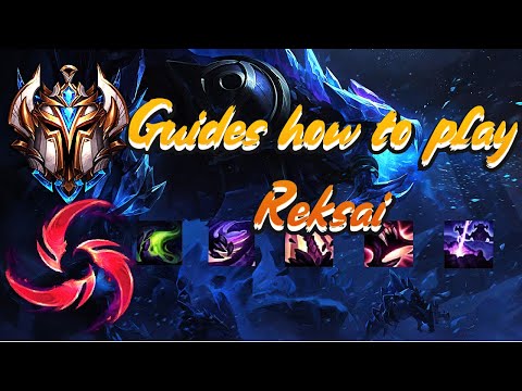 [CHALLENGER REPLAY] TOP 1 CHALLENGER GUIDES HOW TO PLAY REKSAI JUNGLE & CARRY SEASON 12 FOR BEGINNER