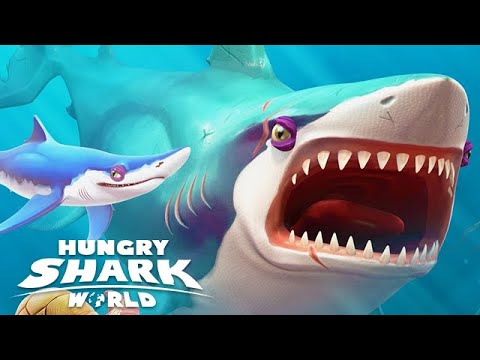 Hungry Shark World - Huge Great White Shark