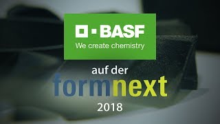 BASF 3D Printing Solutions auf der FormNext 2018, Messe Frankfurt
