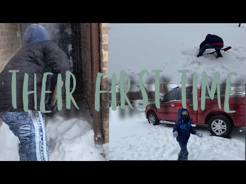 THEIR VERY FIRST TIME | HISTORIC SNOWSTORM IN MISSISSIPPI 2021