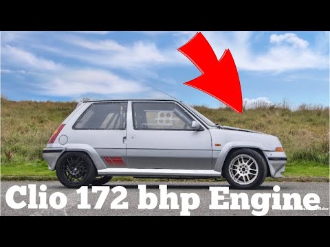 ENGINE SWAPPED Renault 5 GT Turbo with Clio 172 ** SLOW DOWN!!!! **