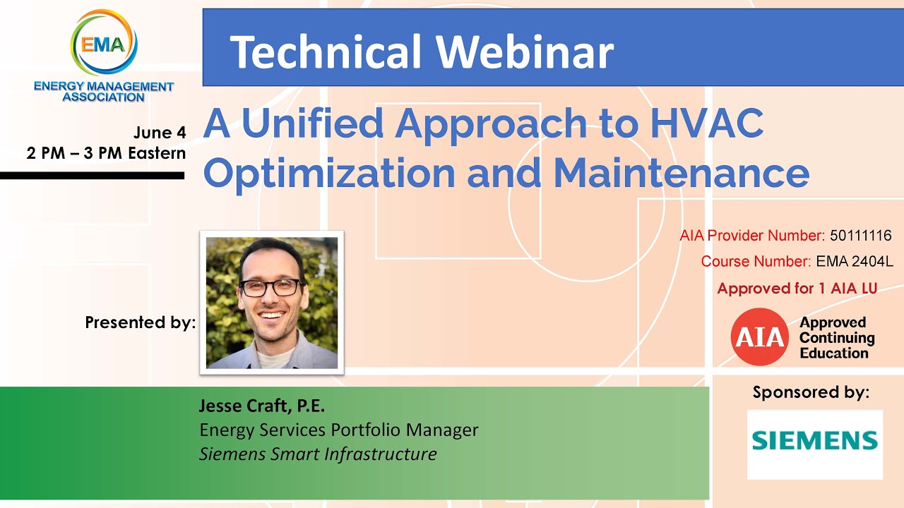 A Unified Approach to HVAC Optimization and Maintenance