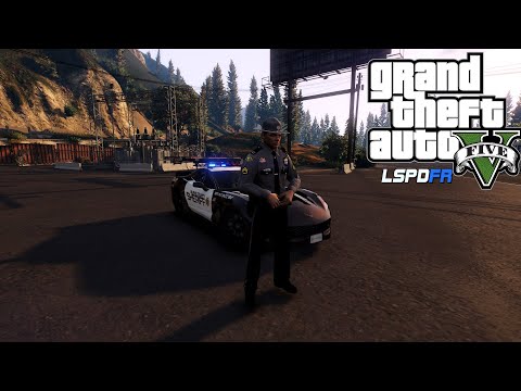 GTA 5 MODS LSPDFR - CORVETTE PATROL!!! (GTA 5 REAL LIFE PC MOD)