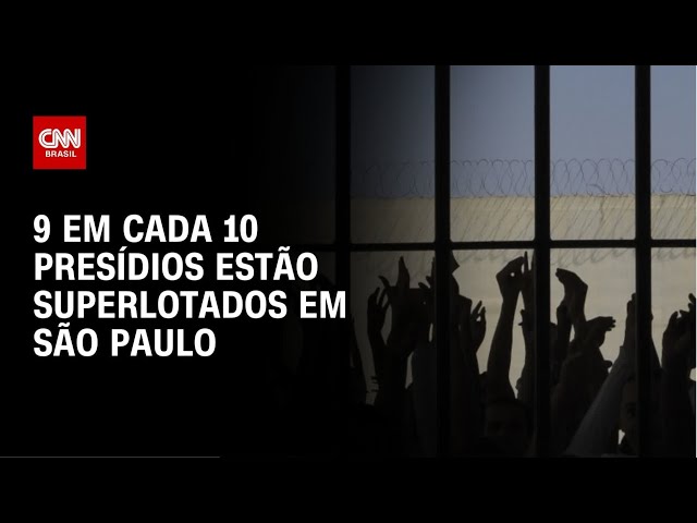 Superlotação: Presídios de SP operam 54% acima da capacidade | BASTIDORES CNN